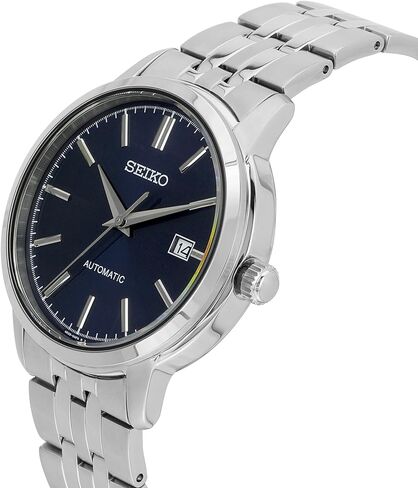 Seiko Men's Analog Automatic Watch with Stainless Steel Strap SRPH87K1, Blue in Saudi Arabia