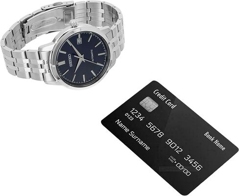 Seiko Men's Analog Automatic Watch with Stainless Steel Strap SRPH87K1, Blue in Saudi Arabia