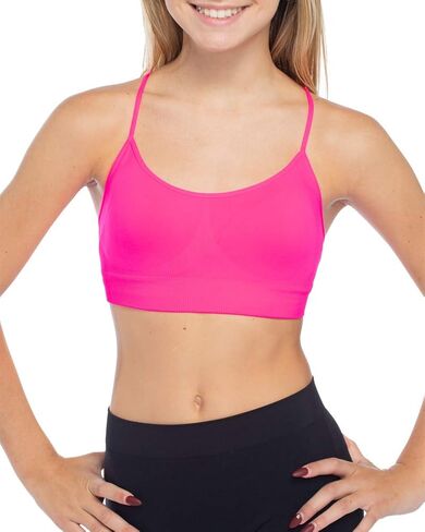 Malibu Sugar Girls Training Bra (Fits Size 10-14) Seamless Bra with Soft, Stretchy Fabric in Saudi Arabia