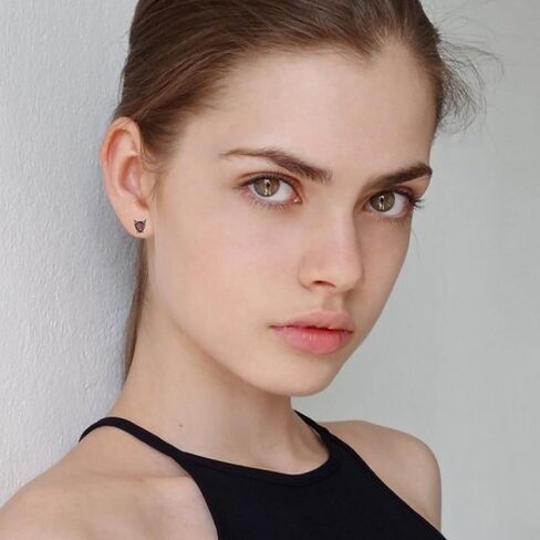 نجمة داود/Baphomet الخماسي/درع القرط 925 فضة قرط الاذن المرصع للرجال النساء فايكنغ/القوط مجوهرات هدايا للرجال in Kuwait