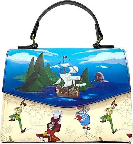 Loungefly Captain Hook Peter Pan Pirate Crossbody Bag in Saudi Arabia
