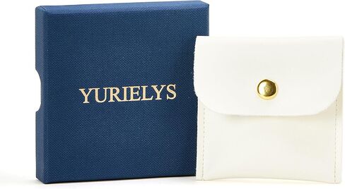 Yurielys Clip on Hoop Earring, 16K Gold Plated Cubic Zircon Open C Small Emerald Hoop Earrings, Fake Piercing Minimalist Earrings for Women Girls, Small, Cubic Zirconia, Cubic Zirconia in Kuwait