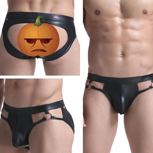 ملابس داخلية قصيرة للرجال من ZMASI سراويل داخلية مجوفة للرجال مع حقيبة محدبة in Kuwait