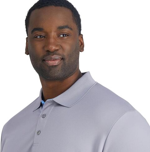 Haggar Men's Short Sleeve Stretch Polo in Saudi Arabia