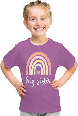 KYKU Toddler Girls Short Sleeve Graphic T-Shirt Kids Cute T Shirt Gifts in Saudi Arabia