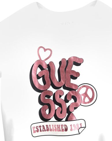 GUESS Girls' Short Sleeve T-Shirt in Saudi Arabia