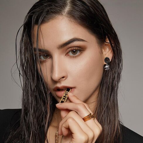 PHUSBLAY 2PCS Cool Ear Plugs Tunnels Hypoallergenic Ear Gauges 316 Stainless Steel Earring Expander Stretcher Piercing Body Jewelry (10mm(00g), Black-1) in Kuwait