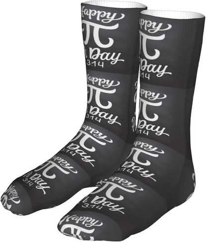 Rqzwdq Funny Pi Day Spiral Pi Math 3.14 Socks Winter Sock Unisex Sports Socks Casual Dress in Saudi Arabia