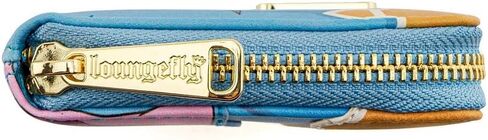 Loungefly x Disney Robin Hood Archery Tournament Zip-Around Wallet (Blue/Tan Multi, One Size) in Saudi Arabia