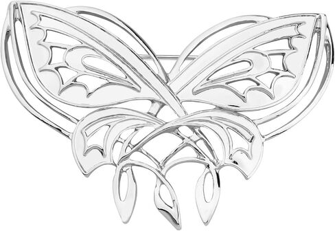 UJIMS Movies Inspired Jewelry Elven Green Leaf Brooch Movie Fans Necklace for BFF Arwen Evening Star Butterfly Brooch in Saudi Arabia