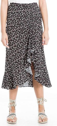 Max Studio Women's Maxi Ruffle Skirt in Kuwait