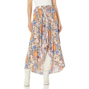 Angie Women's Hi-Low Printed Skirt in Saudi Arabia