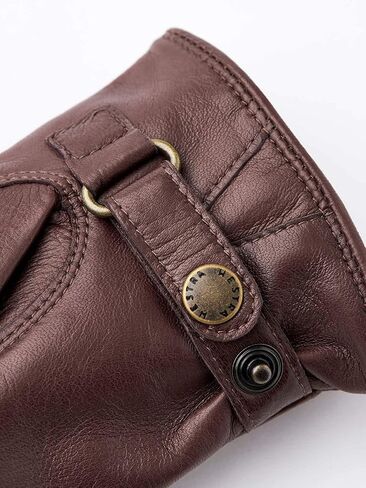 Hestra Women’s Asa Leather Glove, Water-Resistant, Wool lined Glove for Everyday Wear in Saudi Arabia