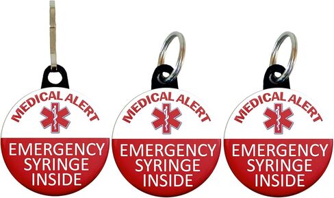 مجموعة علامات حقيبة Henry The Buttonsmith Epipen (أساسية) in Kuwait