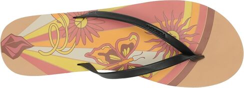 Volcom Women's Color Me Spring Flip Flop Sandal in Saudi Arabia