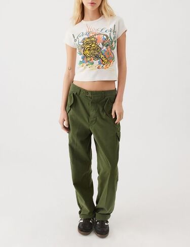 Baby Tees for Women Cute Tiger Graphic Short Sleeve T- Shirt Y2K Summer Crop Top for Teen Girls Aesthetic in Kuwait