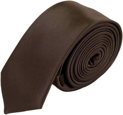 TrendsBlue Premium Classic Solid Color 2" Skinny Necktie Neck Tie - Diff Colors Avail in Saudi Arabia