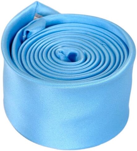 TrendsBlue Premium Classic Solid Color 2" Skinny Necktie Neck Tie - Diff Colors Avail in Saudi Arabia