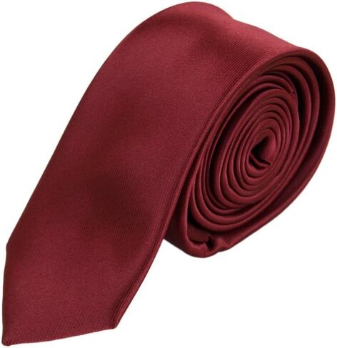 TrendsBlue Premium Classic Solid Color 2" Skinny Necktie Neck Tie - Diff Colors Avail in Saudi Arabia