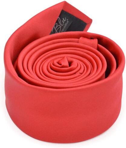 TrendsBlue Premium Classic Solid Color 2" Skinny Necktie Neck Tie - Diff Colors Avail in Saudi Arabia