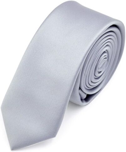 TrendsBlue Premium Classic Solid Color 2" Skinny Necktie Neck Tie - Diff Colors Avail in Saudi Arabia