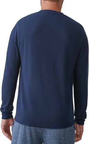 BASS OUTDOOR Men's Henley Long Sleeve Tee in Saudi Arabia