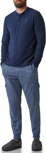 BASS OUTDOOR Men's Henley Long Sleeve Tee in Saudi Arabia