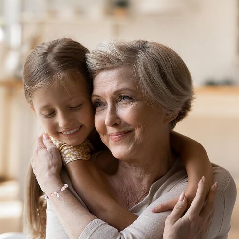 HGDEER ​​سوار على شكل قلب من الحجر الطبيعي للجدة in Kuwait