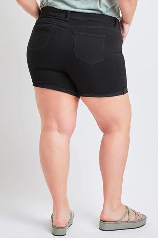 Royalty For Me Women's 1 Button High Rise Cuffed Shorts in Saudi Arabia
