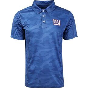 قميص بولو من البوليستر بأكمام قصيرة وشعار فريق FOCO NFL in Kuwait