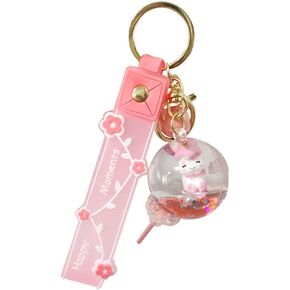 HSYHERE الفتيات النساء الإبداعية الجميلة العائمة يونيكورن مصاصة شكل زجاجة المفاتيح Keyrings حلقة رئيسية in Kuwait