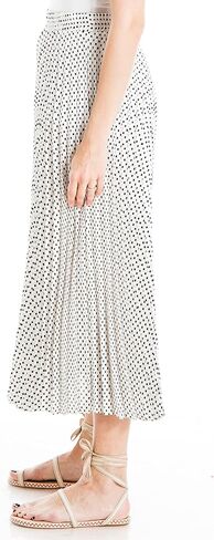 Max Studio Women's Long Pleated Skirt in Kuwait