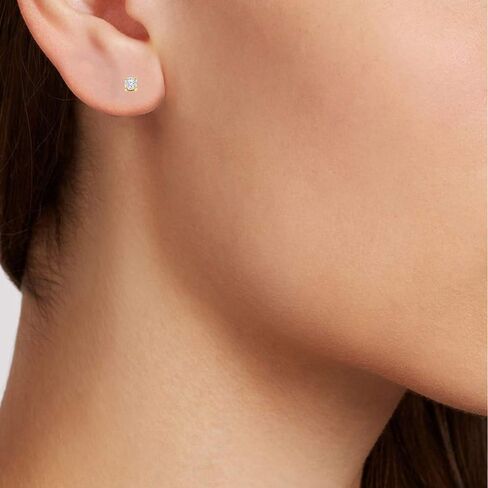 Natalia Drake 1/10-1/2 Cttw Round Brilliant Cut Diamond Stud Earrings for Women in 925 Sterling Silver Miracle Plate Color H-I/Clarity I1-I2 in Saudi Arabia