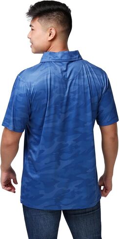 قميص بولو من البوليستر بأكمام قصيرة وشعار فريق FOCO NFL in Kuwait