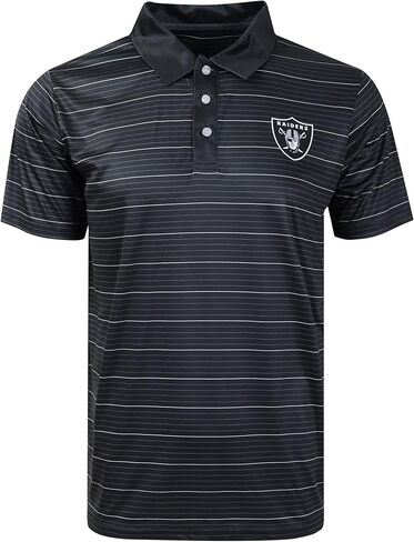 قميص بولو من البوليستر بأكمام قصيرة وشعار فريق FOCO NFL in Kuwait