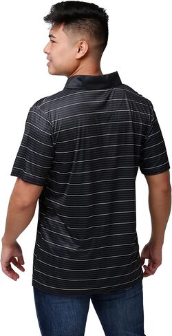 قميص بولو من البوليستر بأكمام قصيرة وشعار فريق FOCO NFL in Kuwait