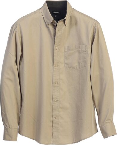 جيوبرتي قميص اوكسفورد للرجال مصنوع من القطن بنسبة 100% مع تباين in Kuwait