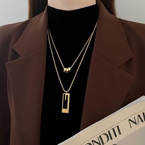 Gleamart Long Pendant Sweater Necklace in Kuwait