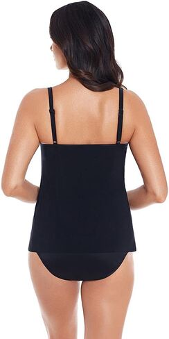 Miraclesuit Women's Swimwear Allura Underwire Foam Cup Adjustable Strap Tankini Bathing Suit TopBathing Suit Top in Saudi Arabia