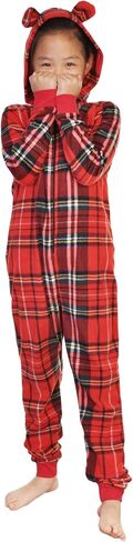 Angelina Women's & Kid's Fleece Novelty One-Piece Hooded Pajamas (Sold Separately) in Saudi Arabia