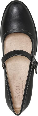 SOUL Naturalizer Womens Ramona Mary Jane Casual Shoe Black Smooth 11 M in Saudi Arabia