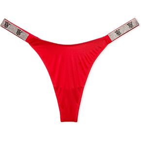 Victoria's Secret Women's Lace Thong Underwear, Women's Panties, Very Sexy Collection, Red (XL) in Saudi Arabia