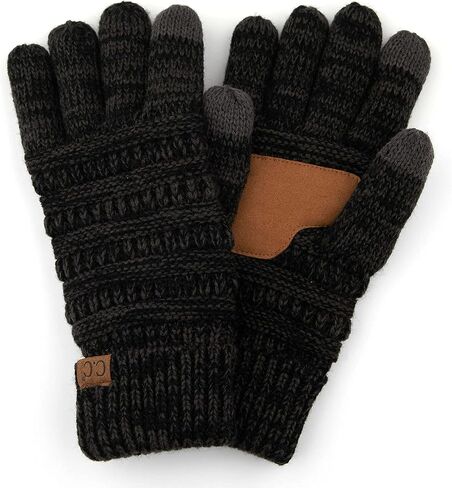Funky Junque Winter Lined Warm Knit Touchscreen Phone Texting Gloves in Saudi Arabia