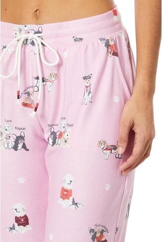 PJ Salvage womens Loungewear Rescues Are My Favorite Breed Banded PantPajama Bottom in Saudi Arabia