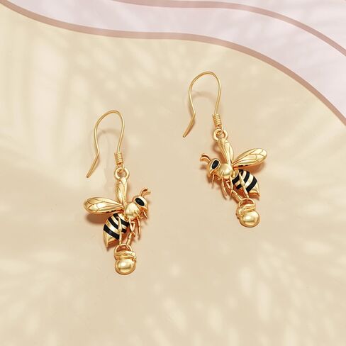 925 Sterling Silver Hypoallergenic Animal Earrings Elephant/Cow/Dragonfly/Guinea Pig/Dog/Dragon/Wolf/Bunny/Hummingbird Dangle Drop Earrings for Women Cute Animal Jewelry Gifts for Women Girls in Kuwait