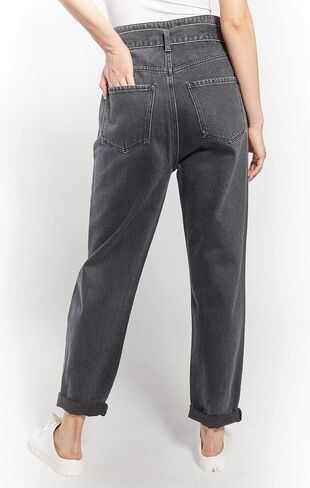O A T NEW YORK Women's Luxury Clothins Basic High Rise Denim Jeans with Five Pockets, Comfortable & Stylish Pants in Saudi Arabia