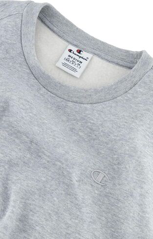 Champion Men's Powerblend Fleece Crew, C Logo (Retired Colors) in Saudi Arabia