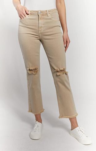 O A T NEW YORK Women's Luxury Clothins Basic High Rise Denim Jeans with Five Pockets, Comfortable & Stylish Pants in Saudi Arabia
