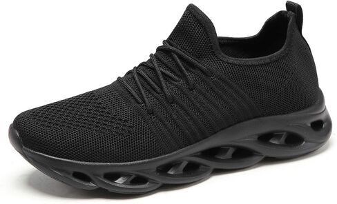 YEOJOU أحذية الجري النسائية غير القابلة للانزلاق أحذية تنس خفيفة الوزن سهلة الارتداء أحذية رياضية للمشي كاجوال عصرية مريحة للتمارين الرياضية والعمل الرياضي والتمريض in Kuwait