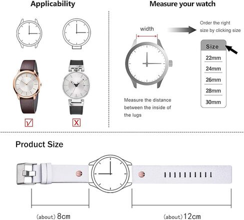 حزام ساعة من جلد العجل مناسب لساعات الديزل الرجالية in Kuwait